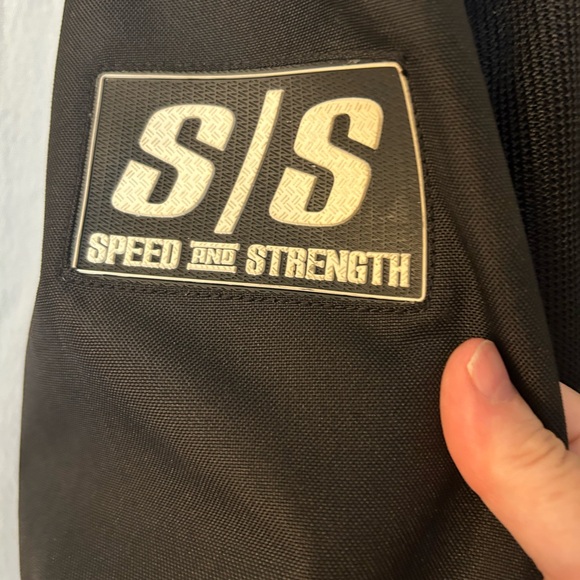 Jacket: speed and strength biker motorcycle 2xl - Picture 9 of 11